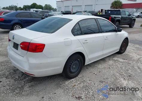 2012 Volkswagen Jetta 2.0L S z USA, uszkodzony, nr VIN 3VW2K7AJ7CM364871